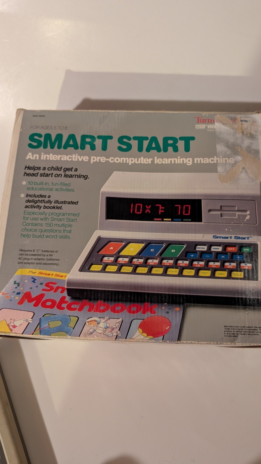 Smart Start Math Led Vintage Learning Game ****Not Tested