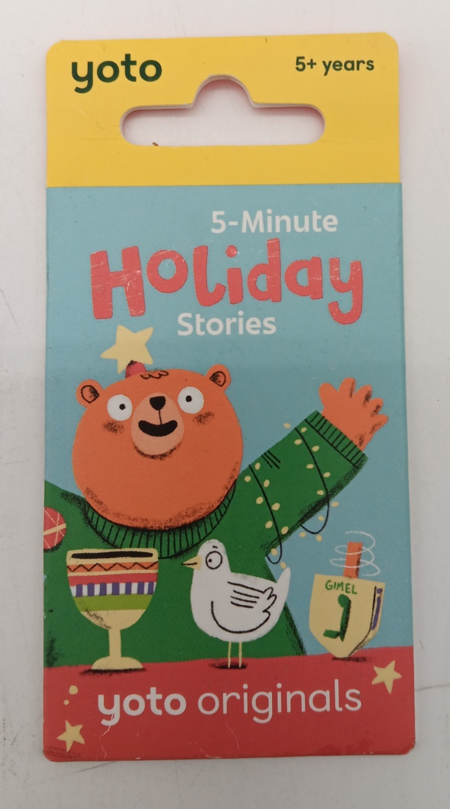 Yoto Originals 5-Minute Holiday Stories – Audio Card