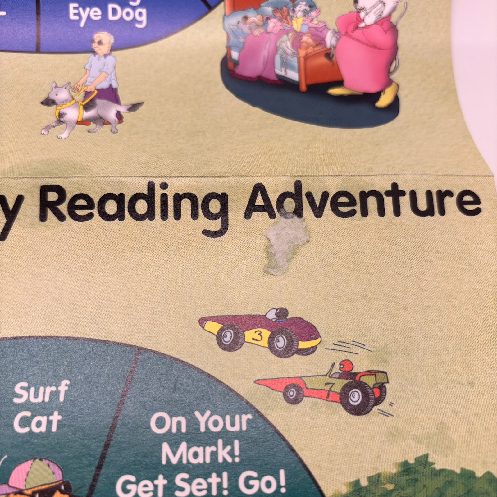 Hooked On Phonics Learn To Read 1998 Progress Tracking Maps Stickers Level 1-5