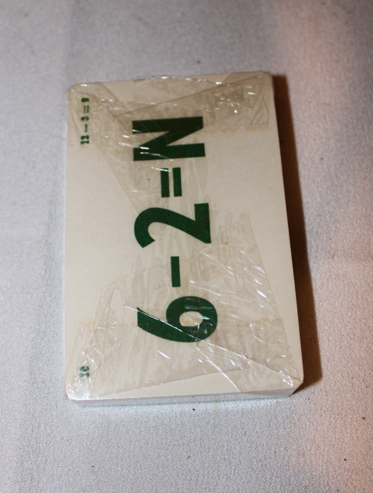 Vtg. Single Pack Whitman Flash Cards – Subtraction – NEW