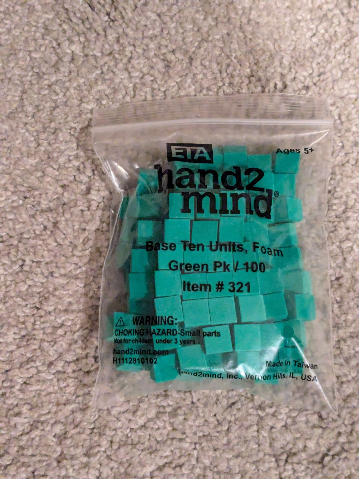 LOT of ETA hand 2 mind Base 10 Math Teacher Manipulatives Hands On Learning Aid