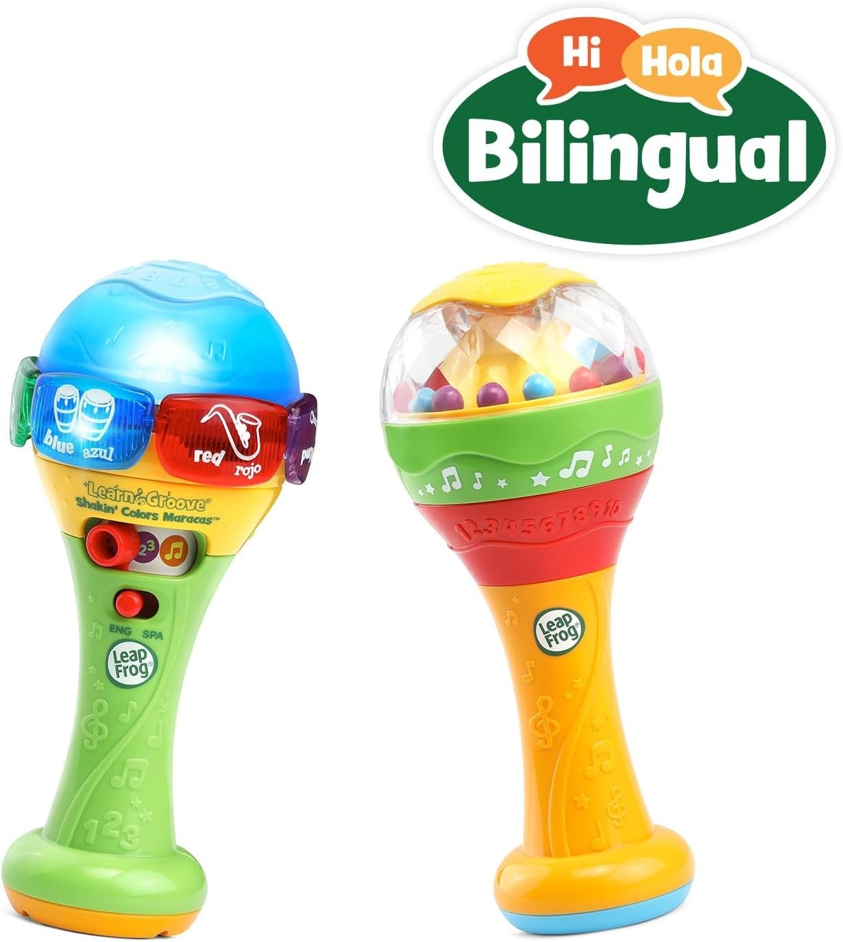 Shakin’ Colors Maracas Set for Early Development and Motor Skills Training