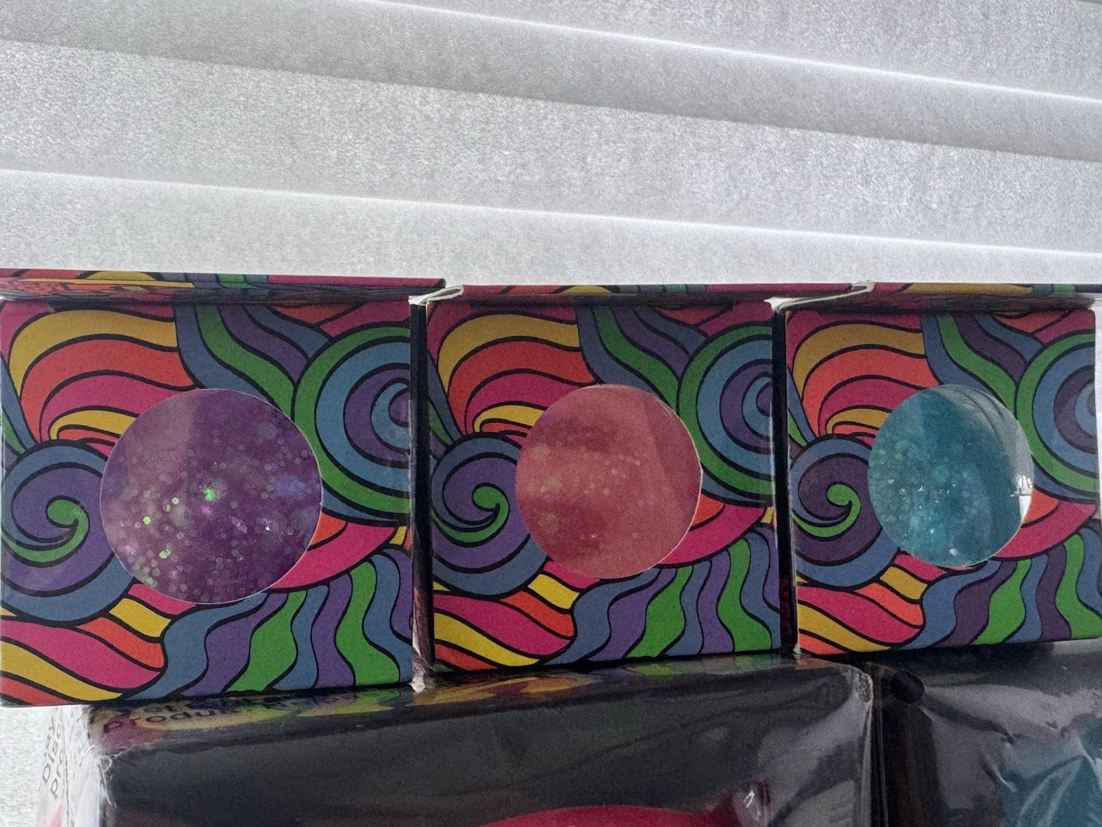 Set of 3 – NeeDoh Jelly Squish – Authentic Schylling Pink/Blue/Purple NIB