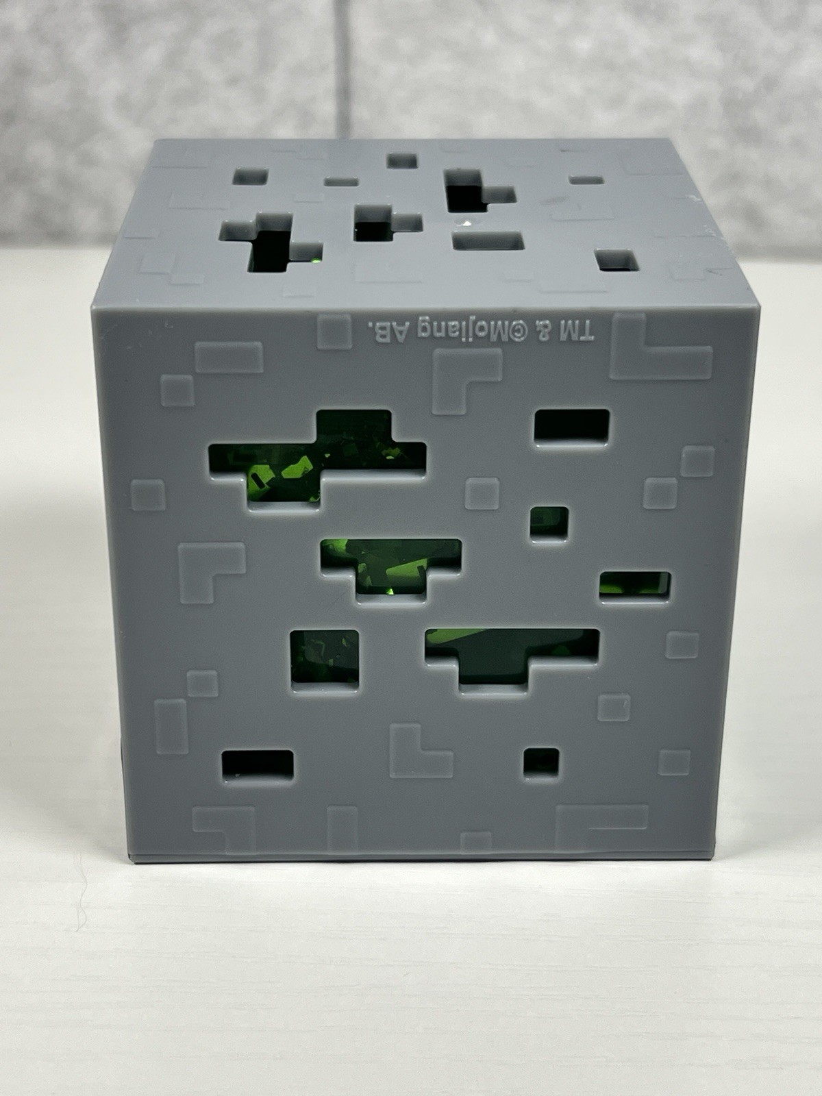 MINECRAFT JELLY CUBES – (GREEN) Viral Squishy IN HAND. (GREEN)