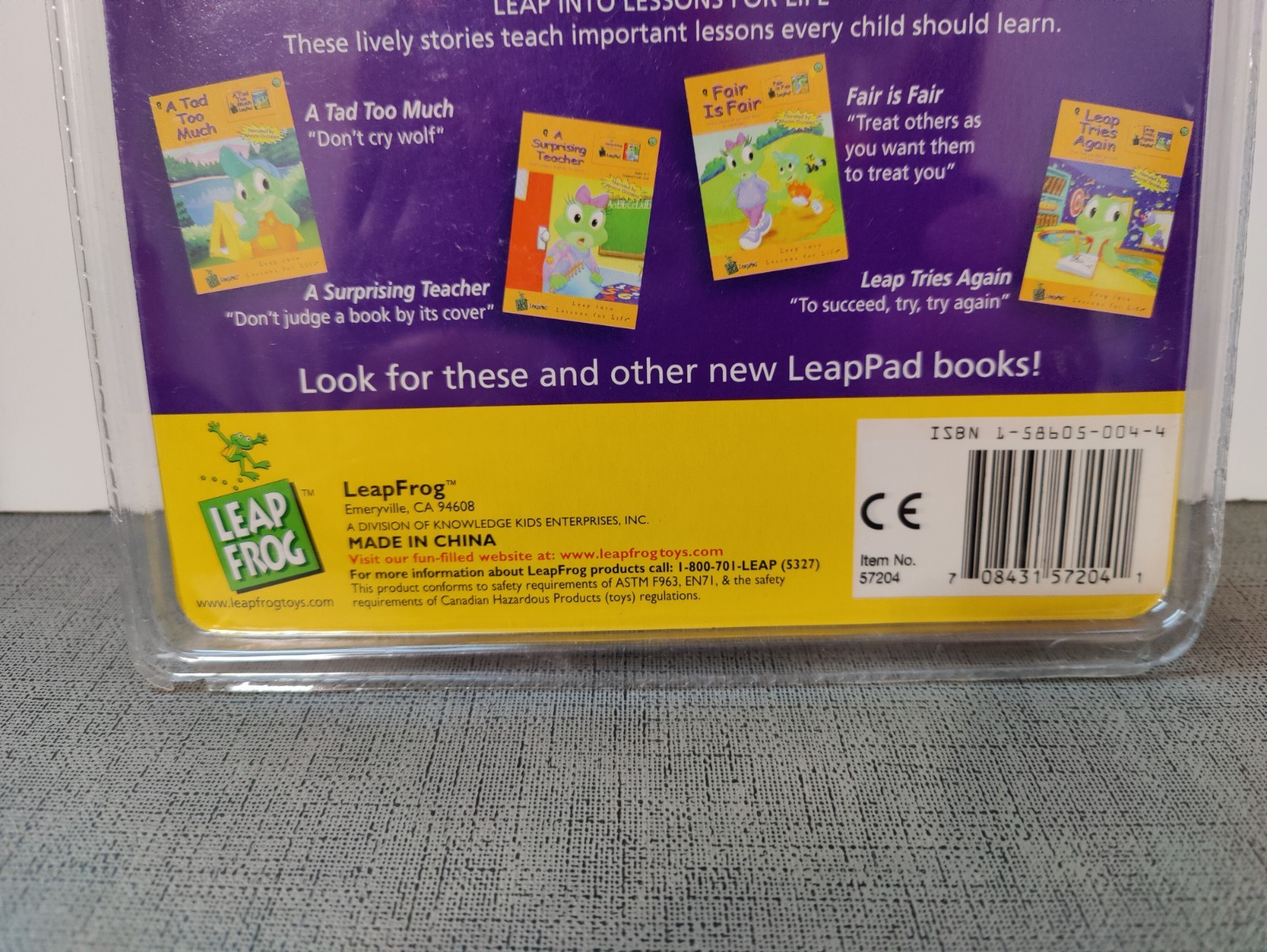 LeapPad A Surprising Teacher Pre-school to Grade 2nd Ages 4 To 7 Cartridge Book