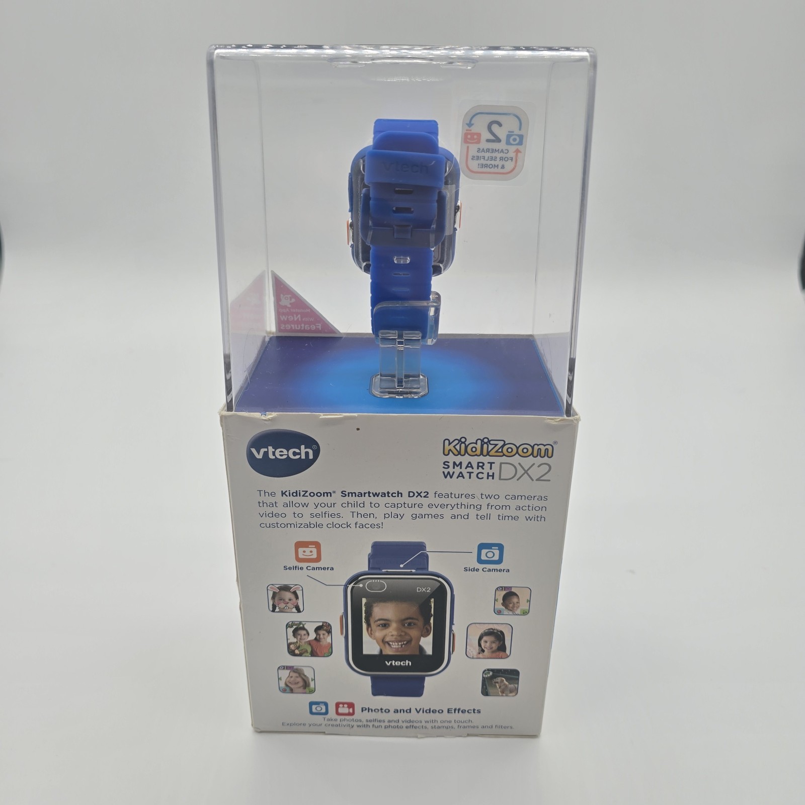 VTech 80-193808 Kidizoom Smartwatch DX2 Smart Watch – Blue