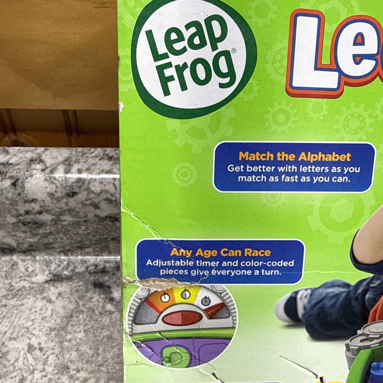 Leap Frog Leaping Letters ABC Alphabet Educational Race The Clock Game Complete