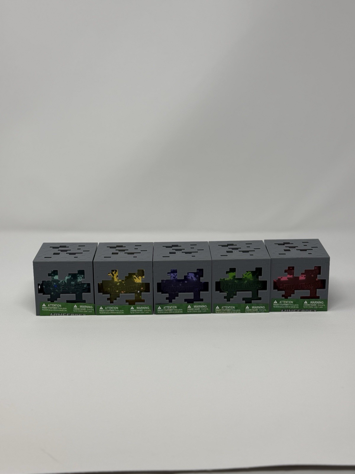 Minecraft Jelly Cube Lot RARE Viral Squishy Bundle Set of 5 🧨 Like Needoh