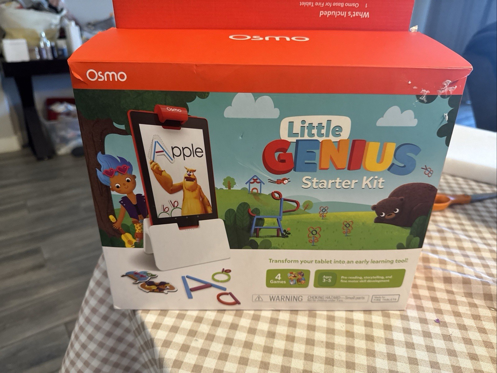 Osmo Little Genius Starter Kit for iPad – 4 Games