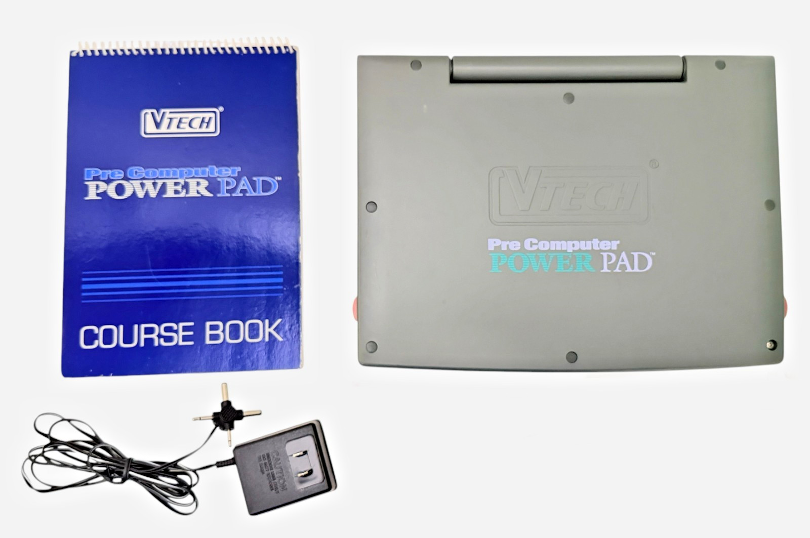 VTech Pre Computer Power Pad Vtg 1994 Tested Working w/ Manual & Power Cord