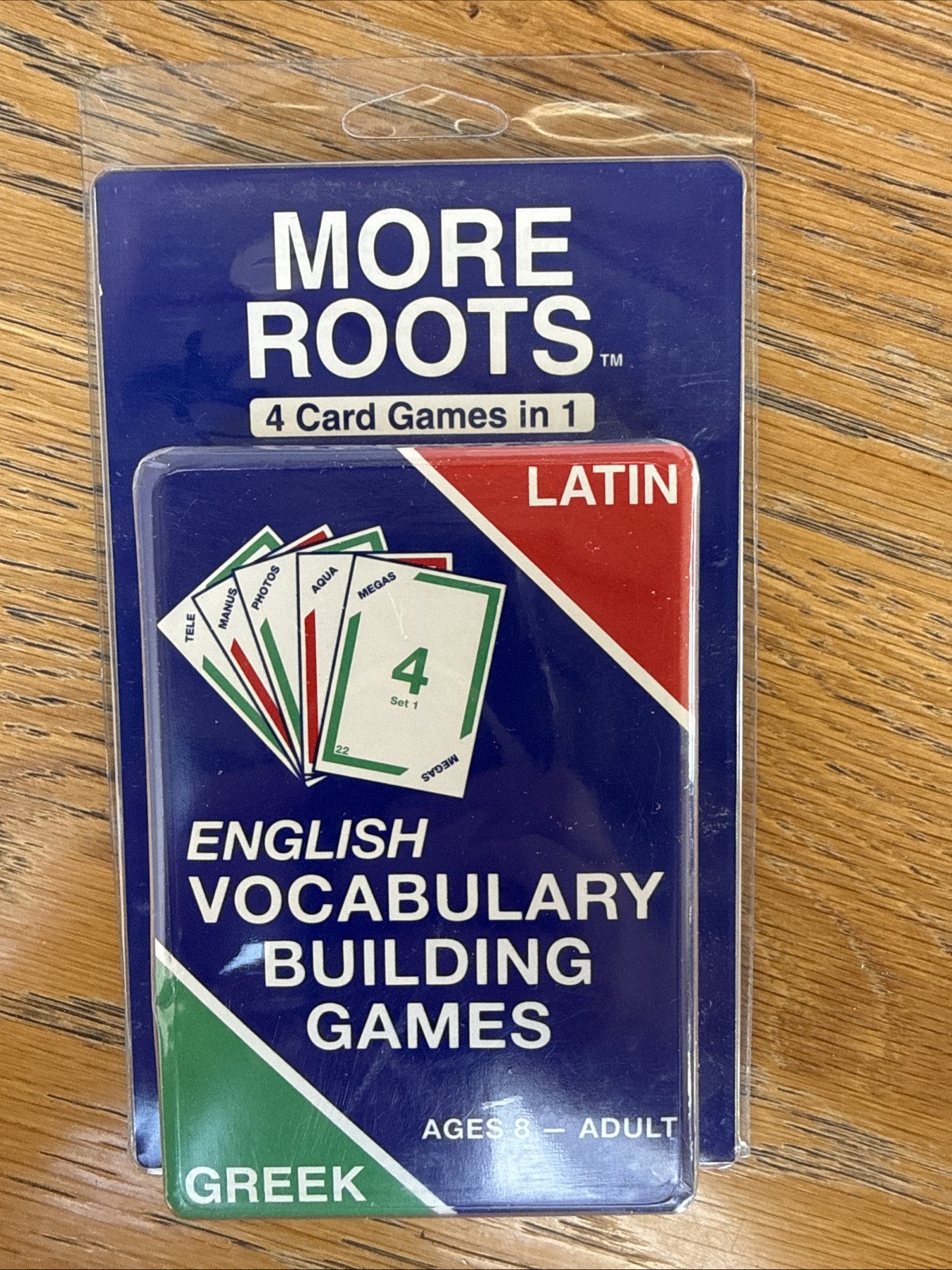More Roots Game English Greek Latin Vocabulary Building Card Games New