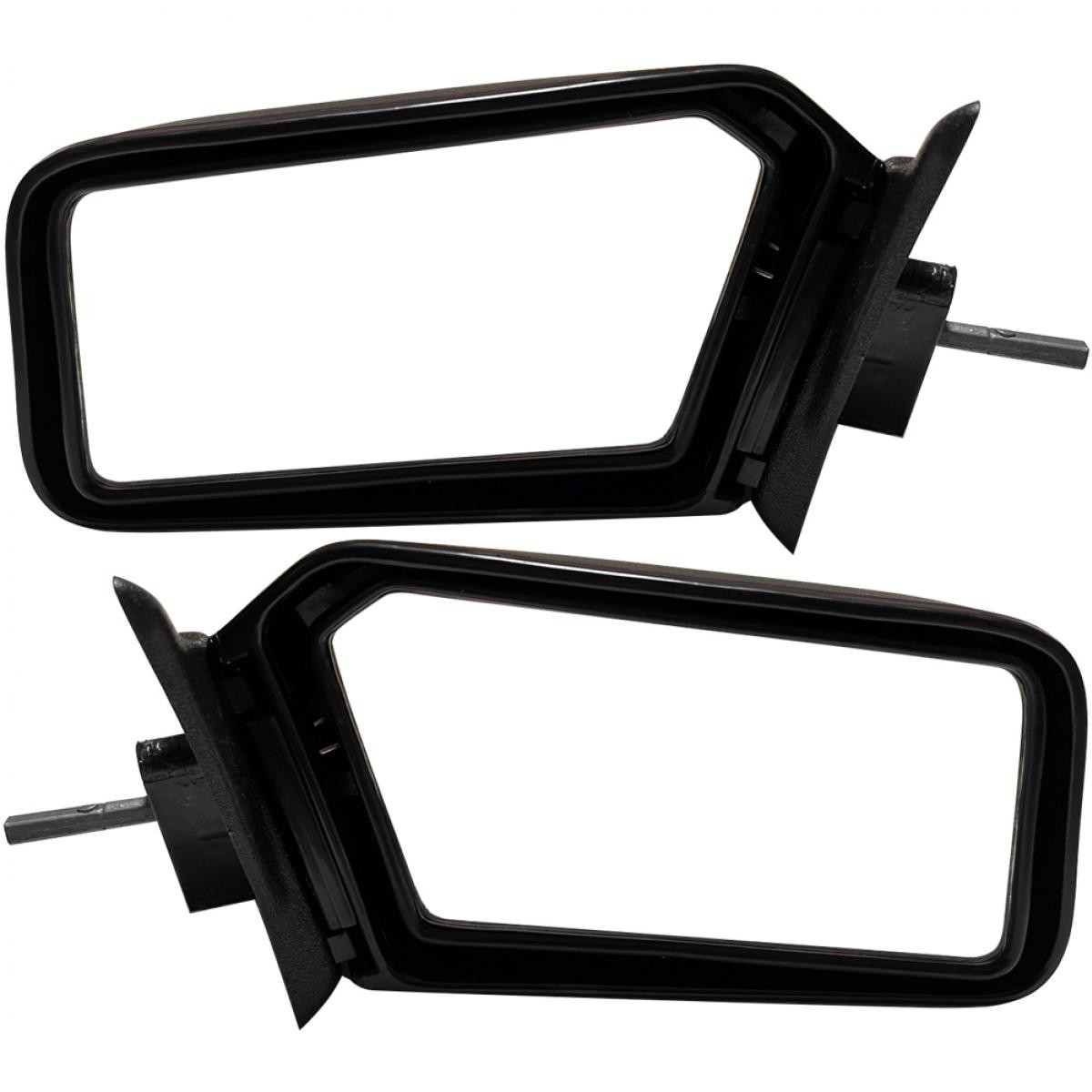 Side View Manual Adjust Mirrors Pair Fit Toyota Corolla 79-87 KE70 AE80 82 EE80