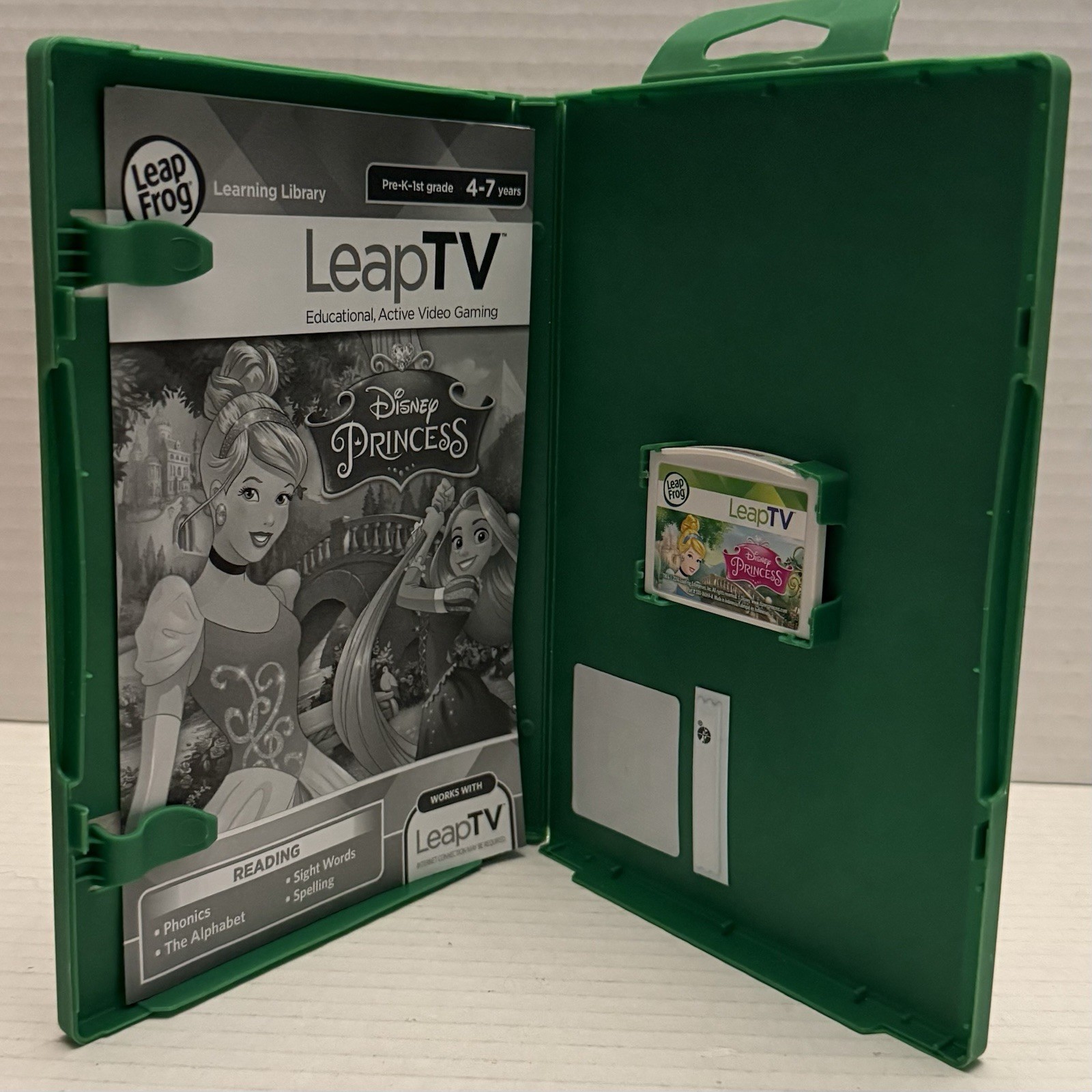 Leapfrog LeapTV Game – Disney Princess – Reading (Pre-K-1st Grade, 4-7 Years)