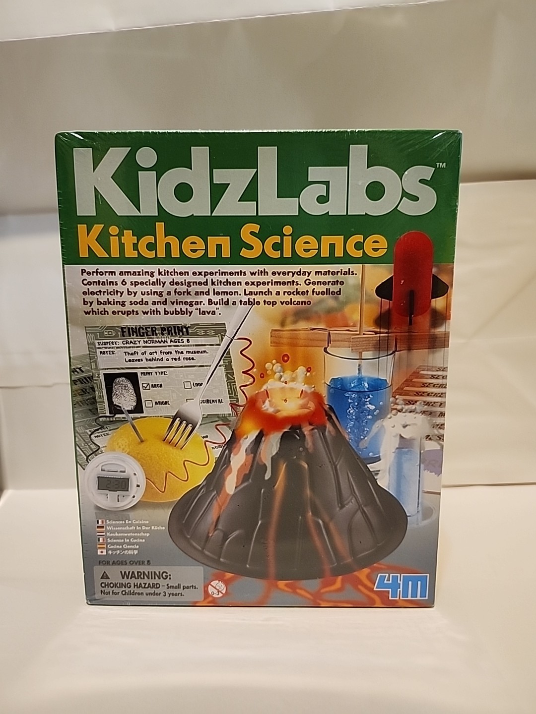 Lot Of 5 New Experiment Kit by Kidz Labs 4M (new/sealed) STEM, Science Projects