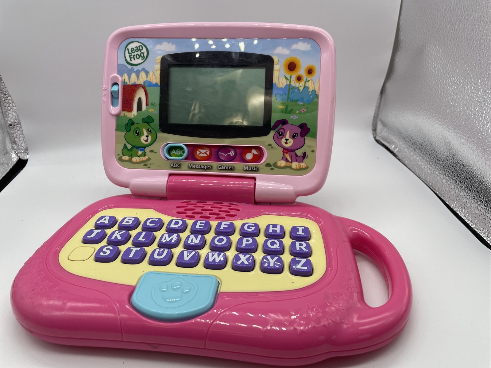 LeapFrog My Own Leaptop, Alphabet Learning, Kids 2-4 Years – Pink (Pre-Owned)