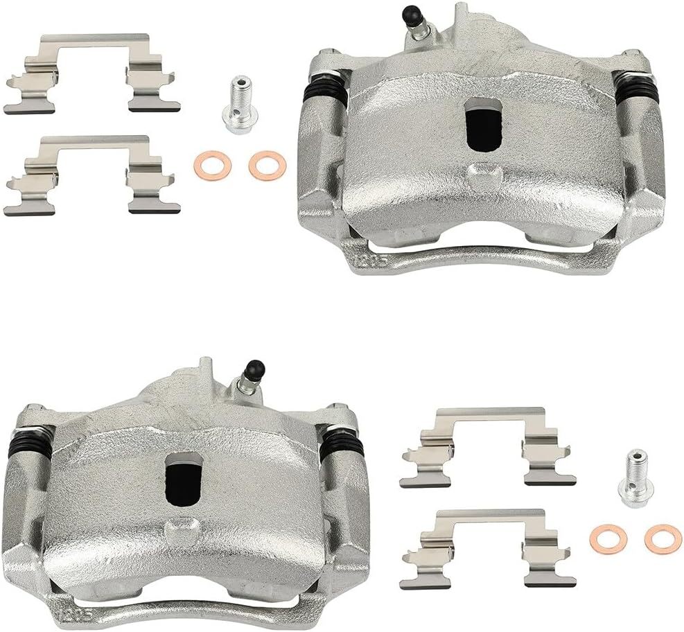 cciyu Front Left & Right Brake Calipers With Bracket 19B1832 19B1833 For Acura