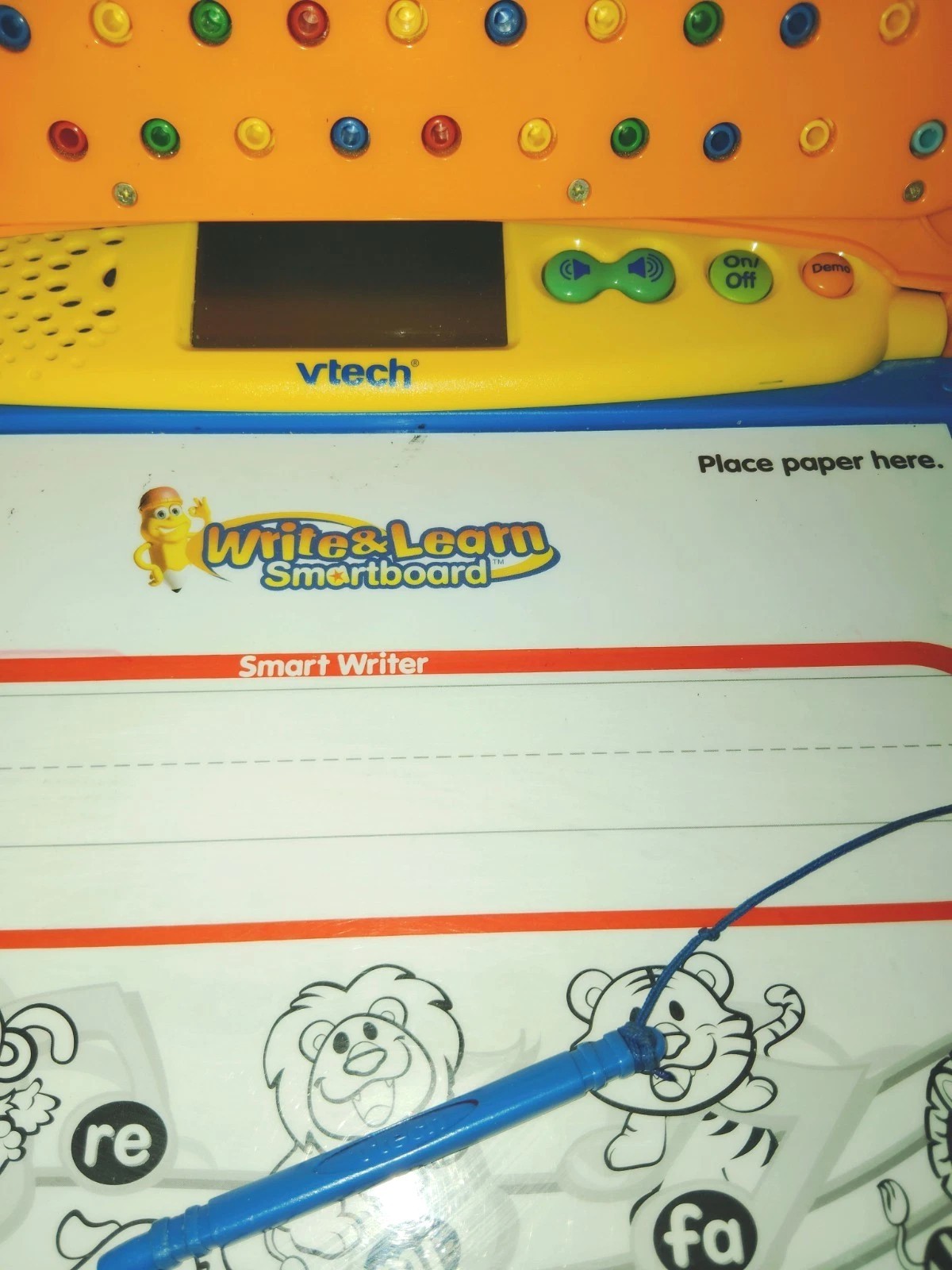 🦄Vtech / Kids Talking Write & Learn Press ‘n Learn 16″L X12″W Smartboard!