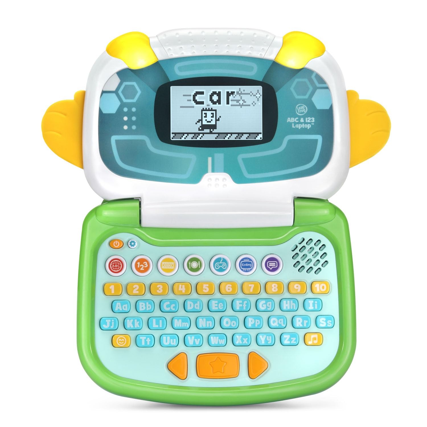 ABC and 123 Laptop for Preschoolers Ages 3-7 Years, Green