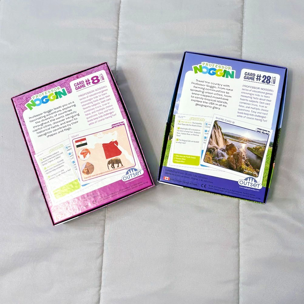 NIOB Professor Noggin Countries of the World & US Geography homeschool classroom