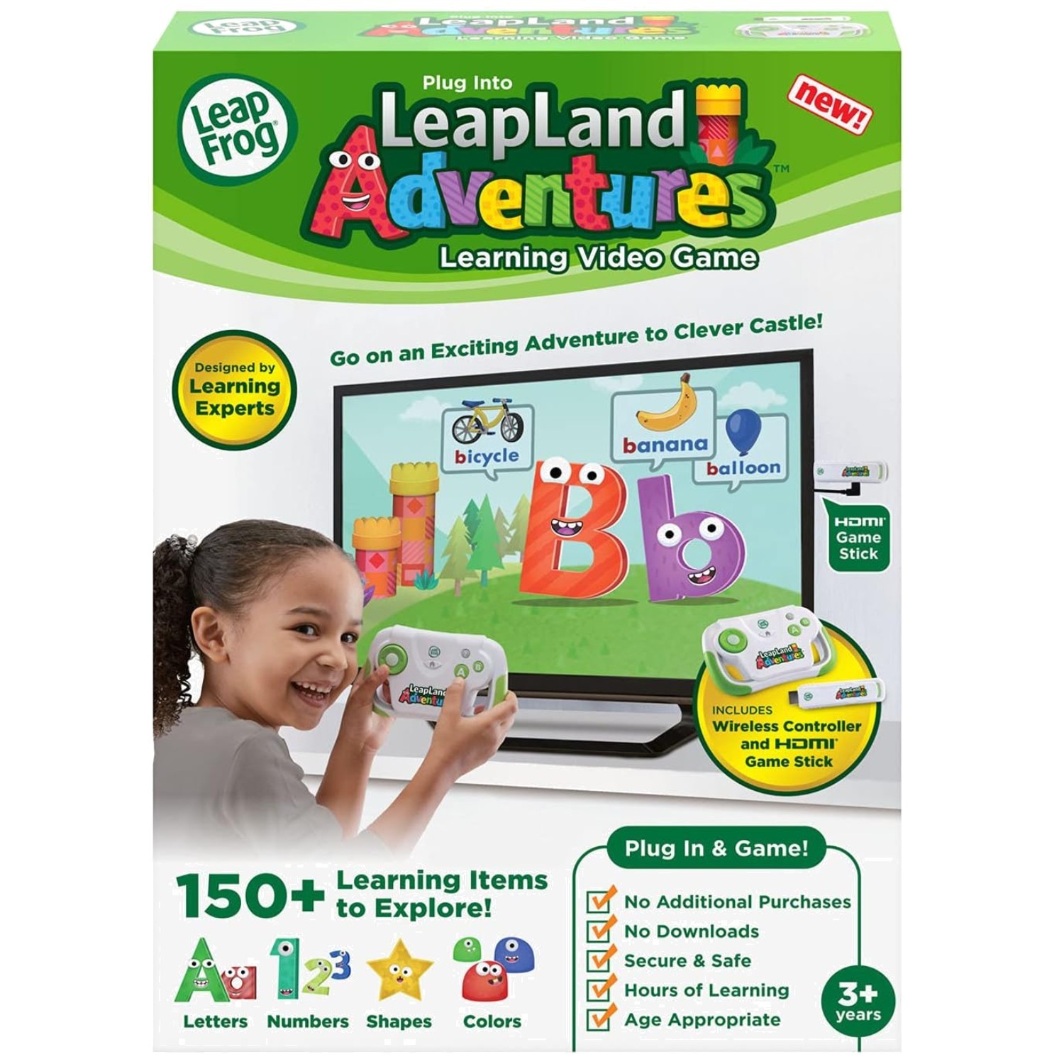 Wireless Controller TV Game for Early Learners