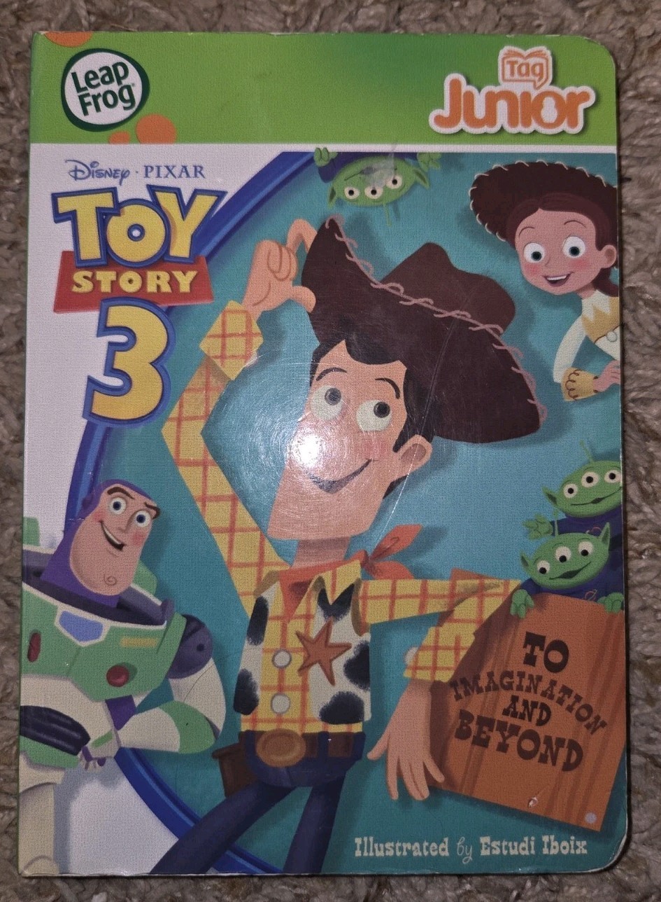 LeapFrog Tag Junior Reader Book – Disney – TOY STORY 3 To Imagination And Beyond