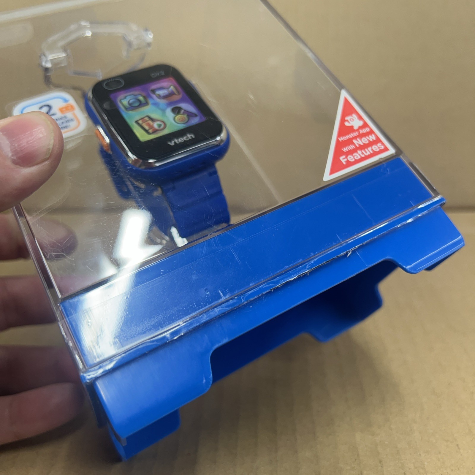 VTech 80-193808 Kidizoom Smartwatch DX2 Smart Watch – Blue open box