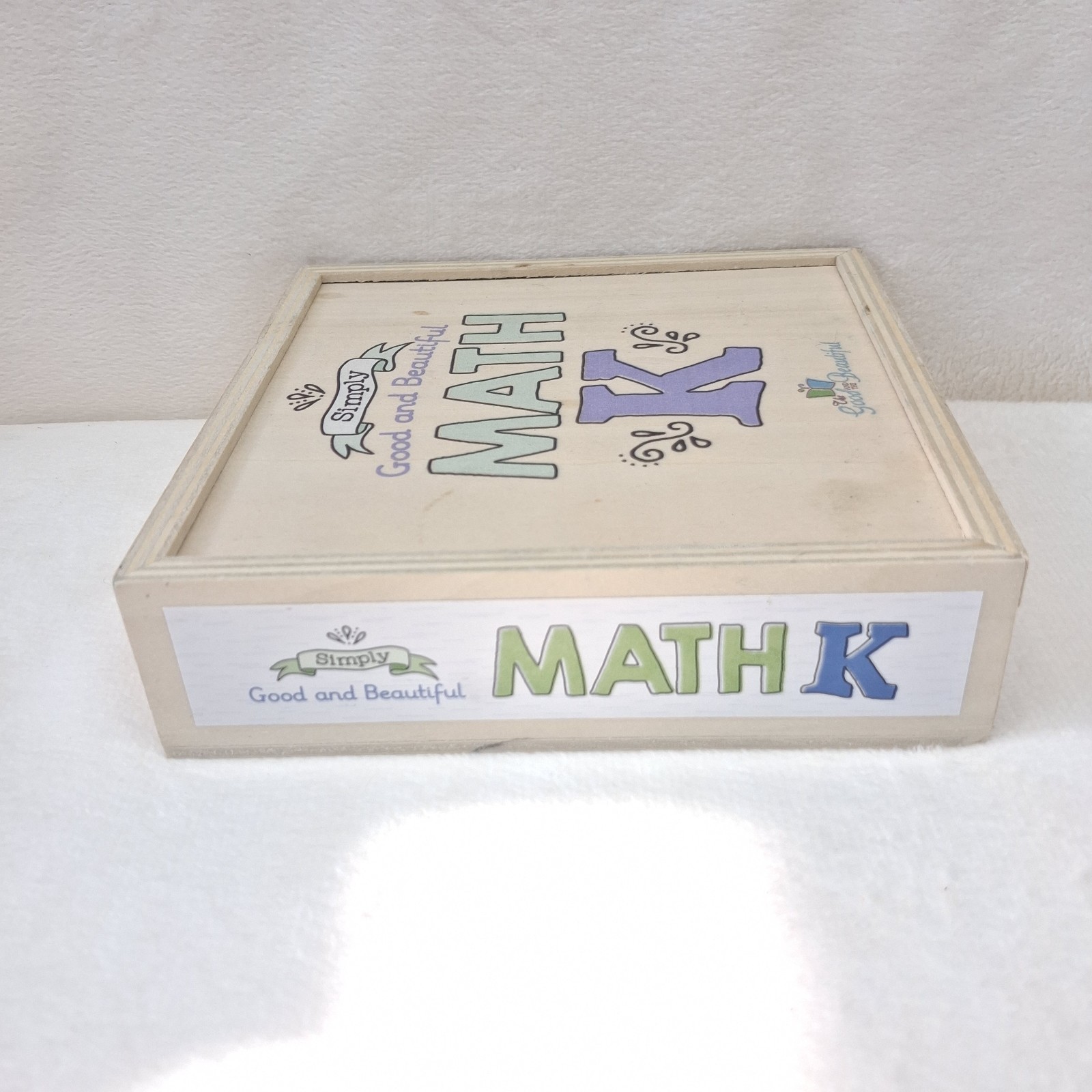 The Good and the Beautiful Math Kindergarten Wooden Box *INCOMPLETE*