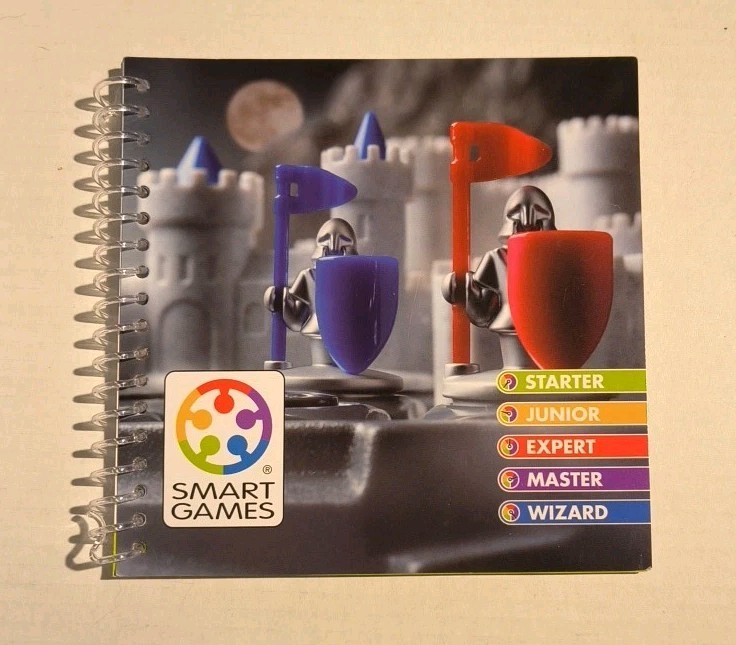 Walls & Warriors Logic Puzzle Smart Game Board Challenge Stem Single Player READ