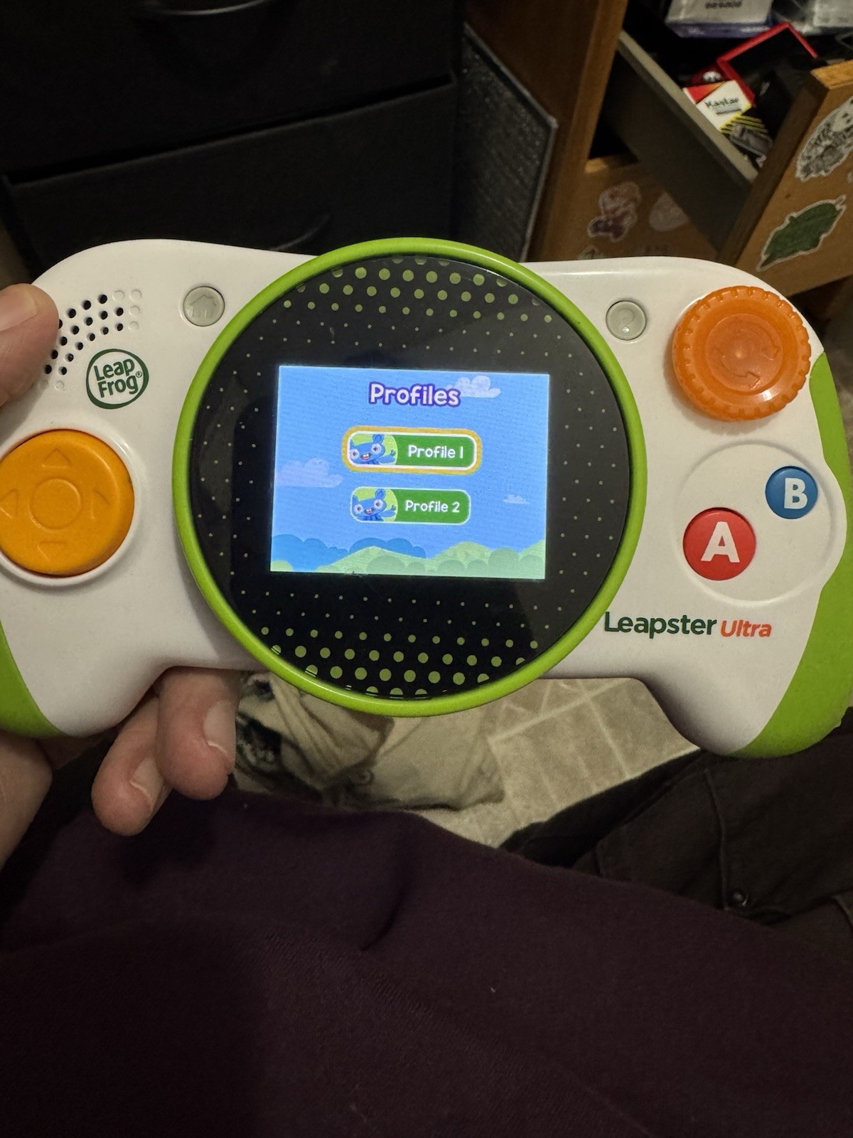 Leapster Ultra Handheld Learning Game Console for Age 4 Years and up