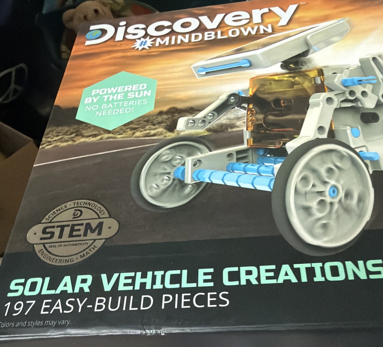 Discovery Children Mindblown STEM 12-in-1 Solar Robot Creation Kit 197pc NEW
