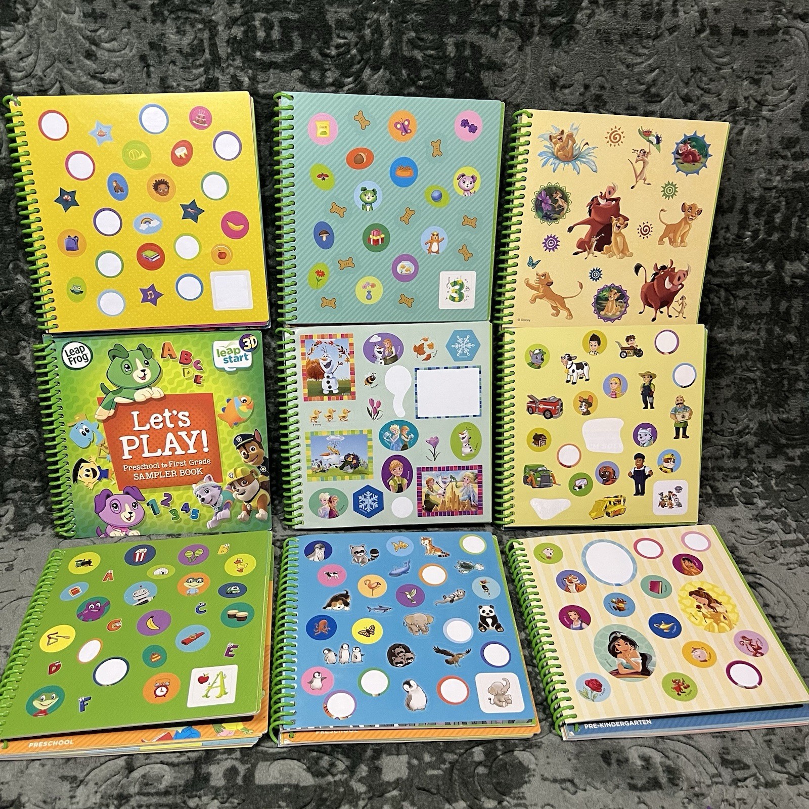 Leap Frog Pre-kindergarten Level 2- Preschool Level 1 Lot Of 9