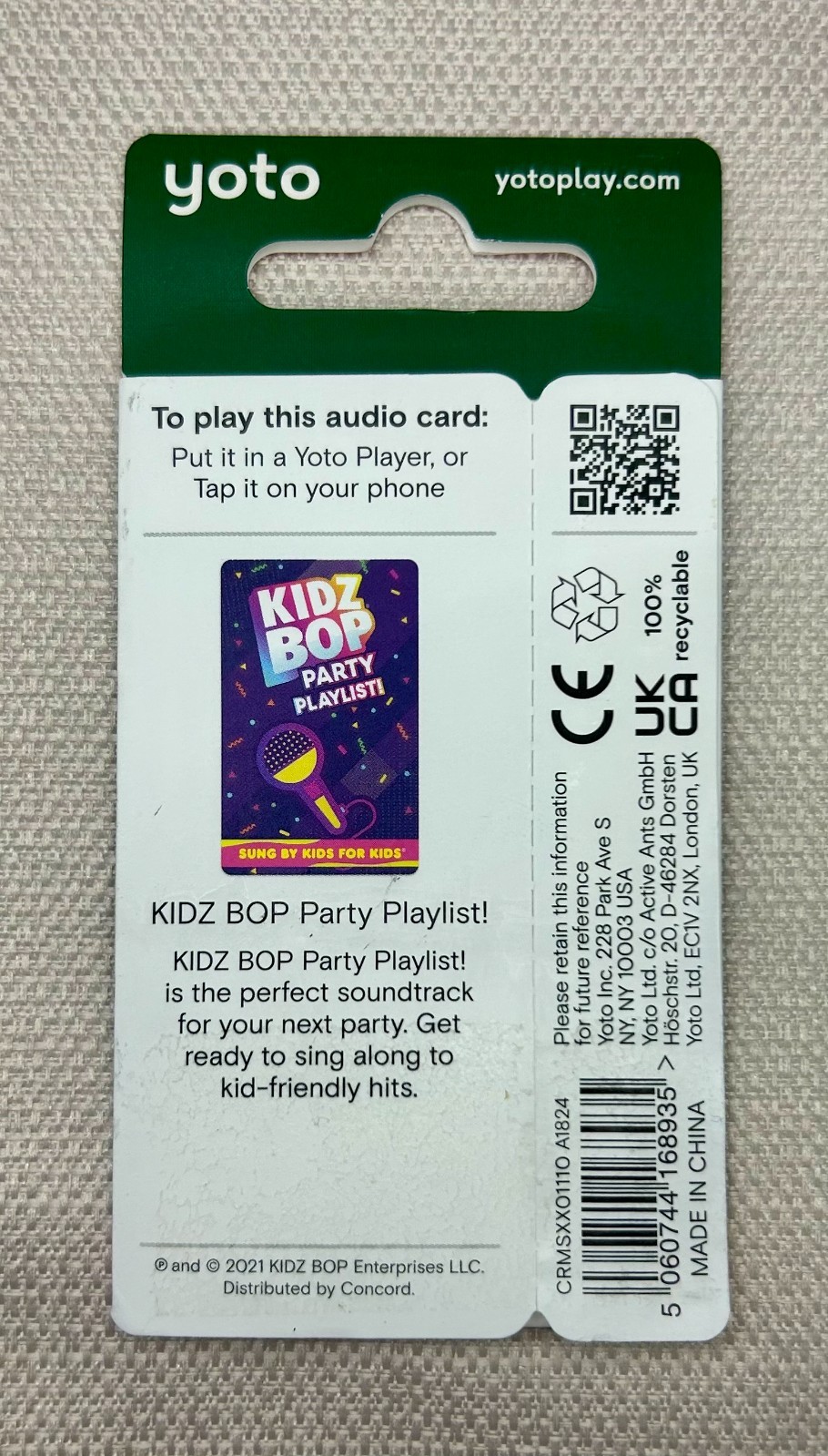 Yoto Cards 3-Pack Bundle Harry Potter Kidz Bop Peppa Pig Audio Player New Sealed