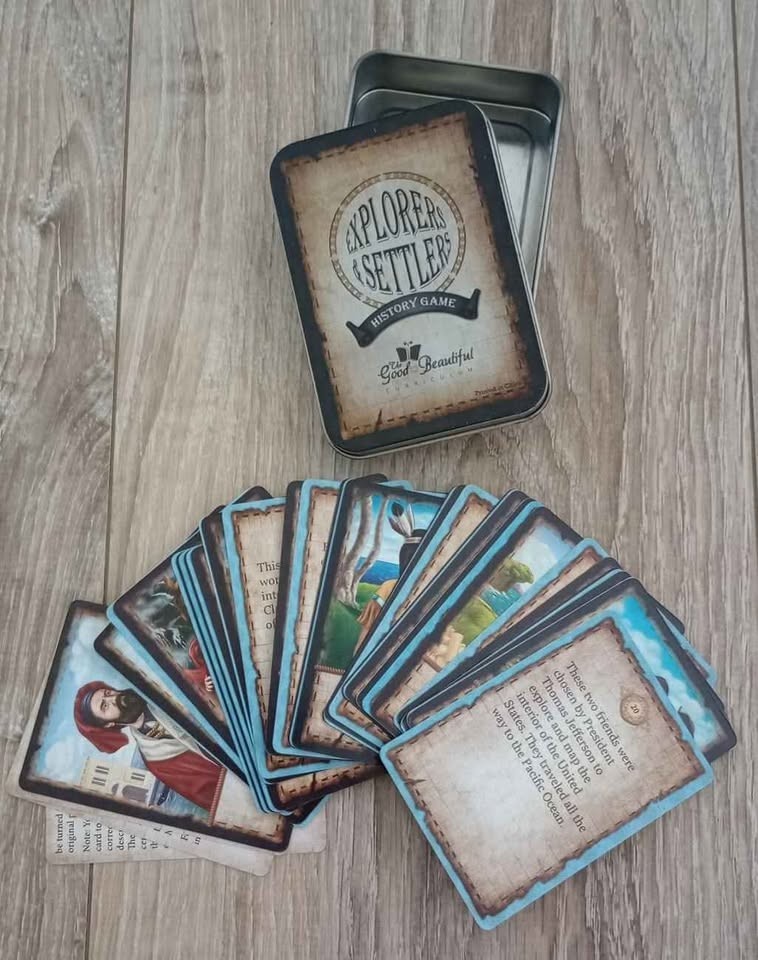The Good and the Beautiful Explorers & Settlers History Game