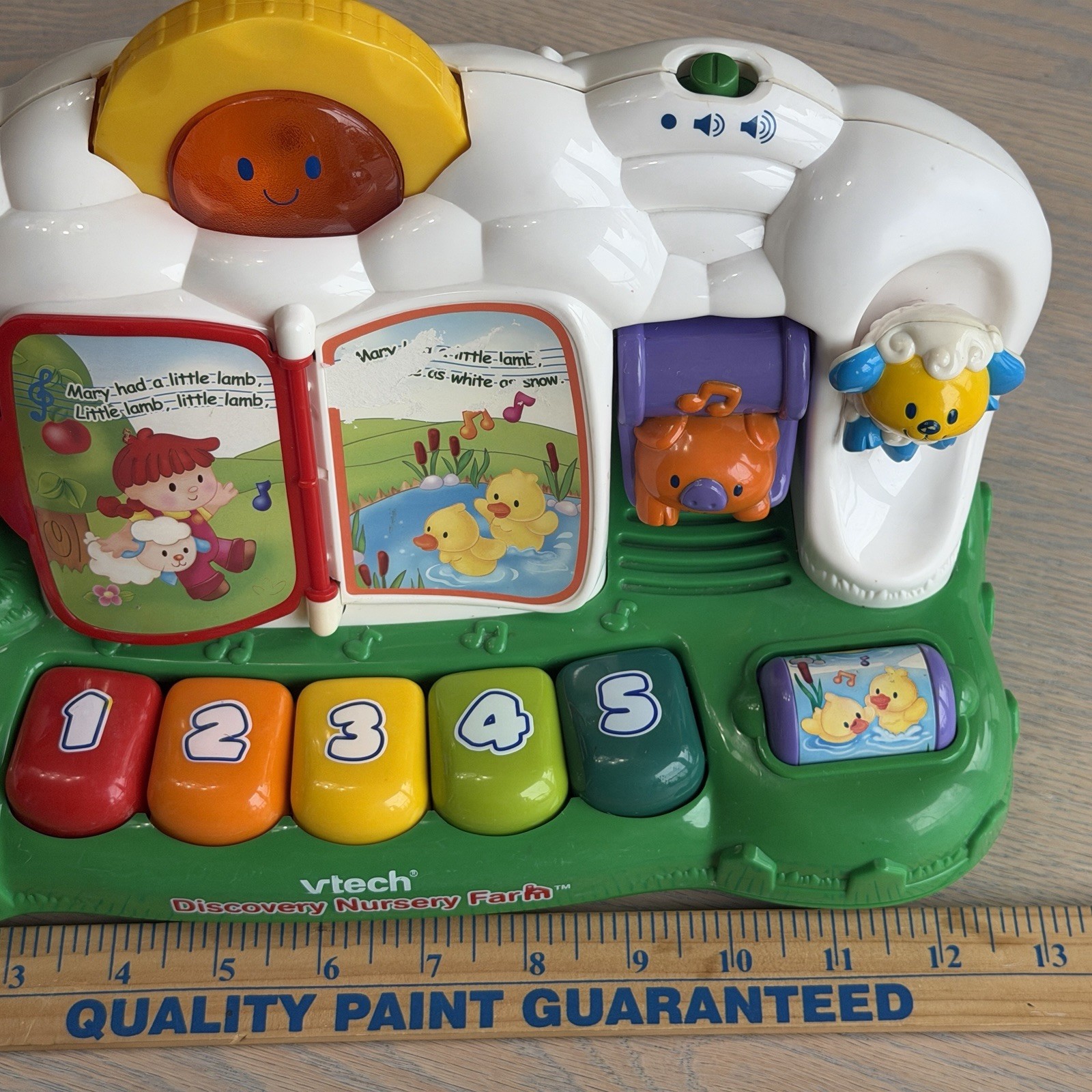 Vtech Discovery Nursery Farm Learning Interactive Toy Old Macdonald Tested Works