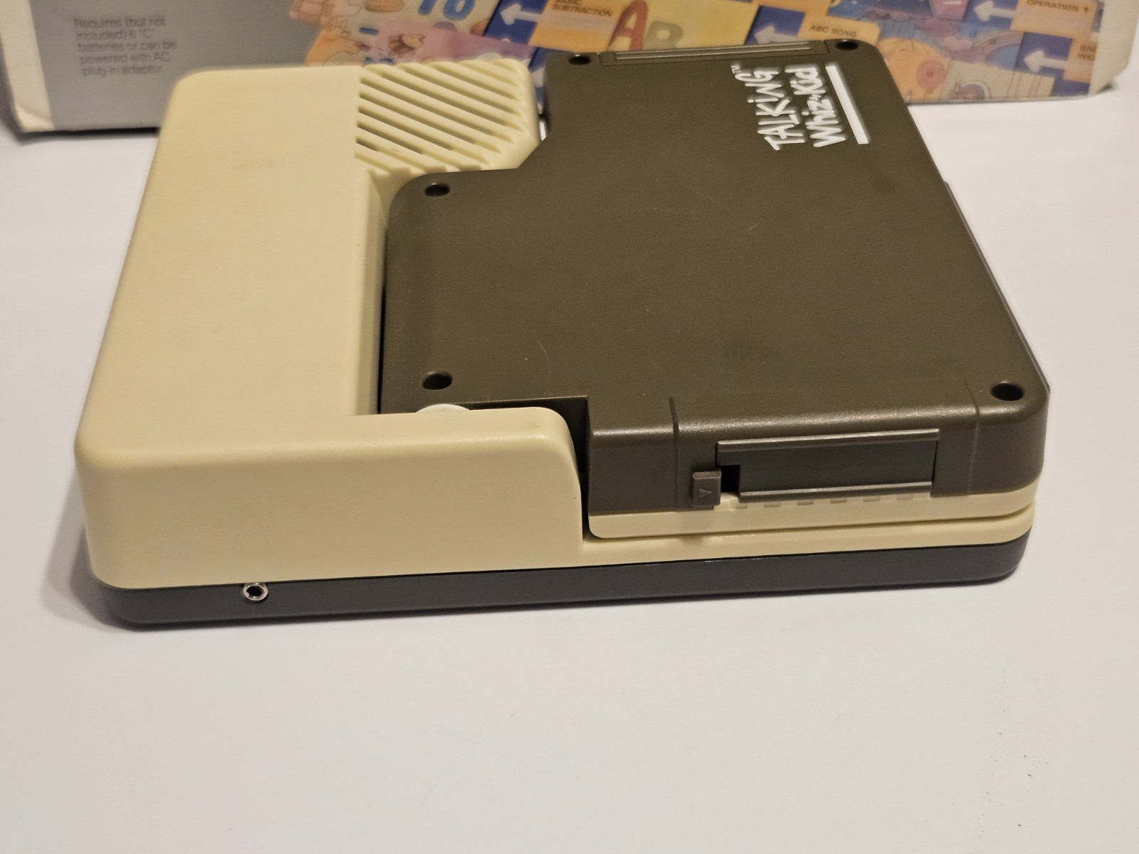 Talking Whiz Kid 1987 Vtech Education Computer w/ Learning Cards Vintage Nos