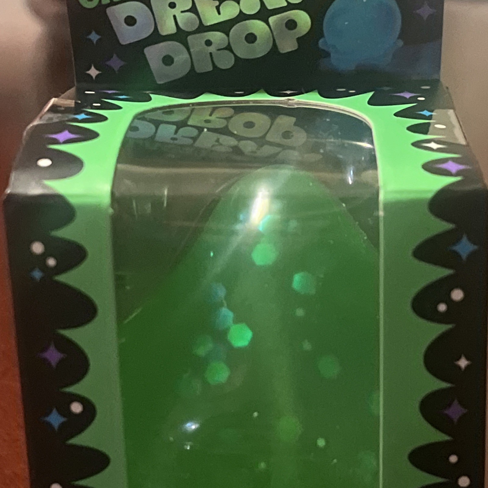 GREEN Needoh Nee Doh Galactic Glow Dream Drop EXTREMELY RARE AUTHENTIC IN HAND