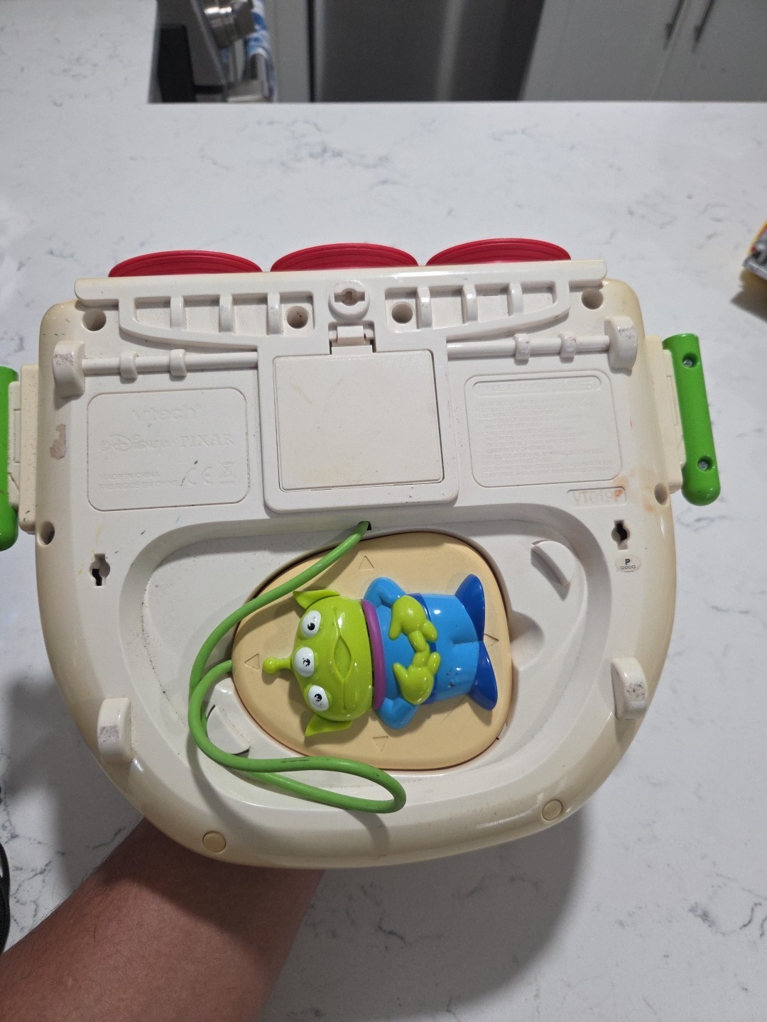 Buzz Lightyear Vtech Star Command Laptop Pixar Toy Story 3 WORKS