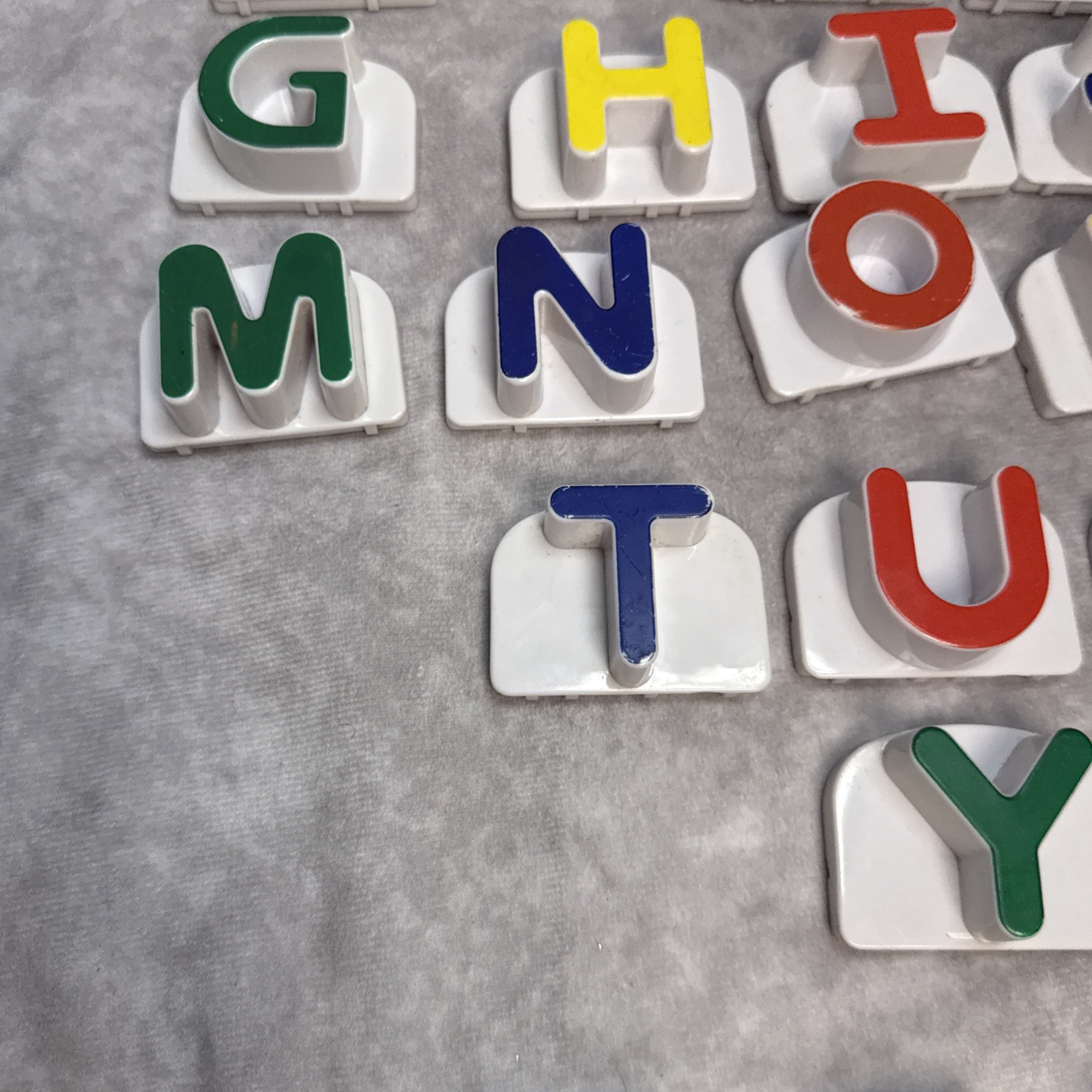 Leap Frog WORD WHAMMER Fridge Set Magnetic Alphabet WORKS 30 Letters No “S”