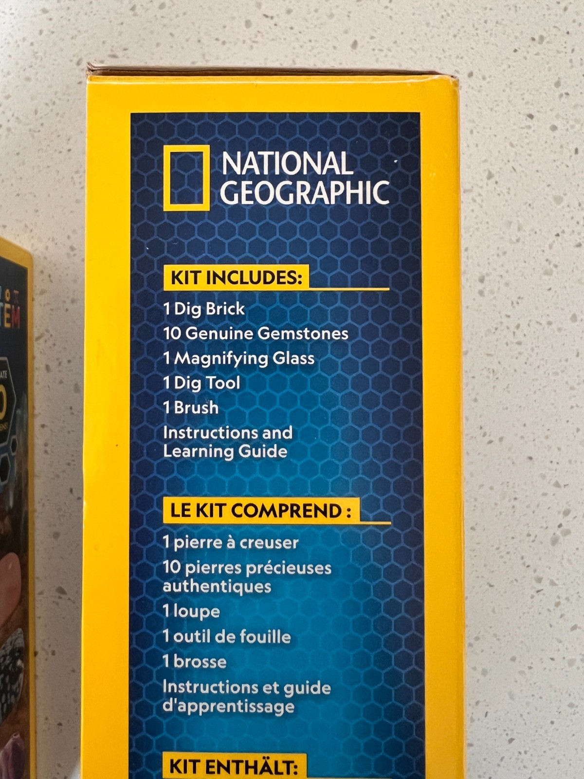 National Geographic Super Gemstone Dig Kit Set of 2 STEM Never Used, New
