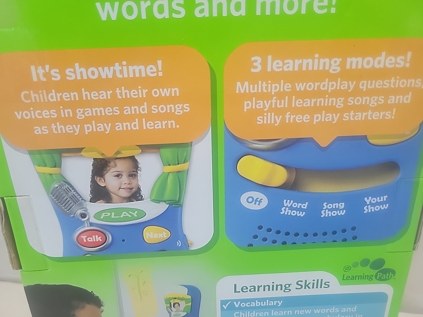 Rare 2007 LeapFrog Fridge Talk Magnetic Wordplay Recorder NEW Educational Toy