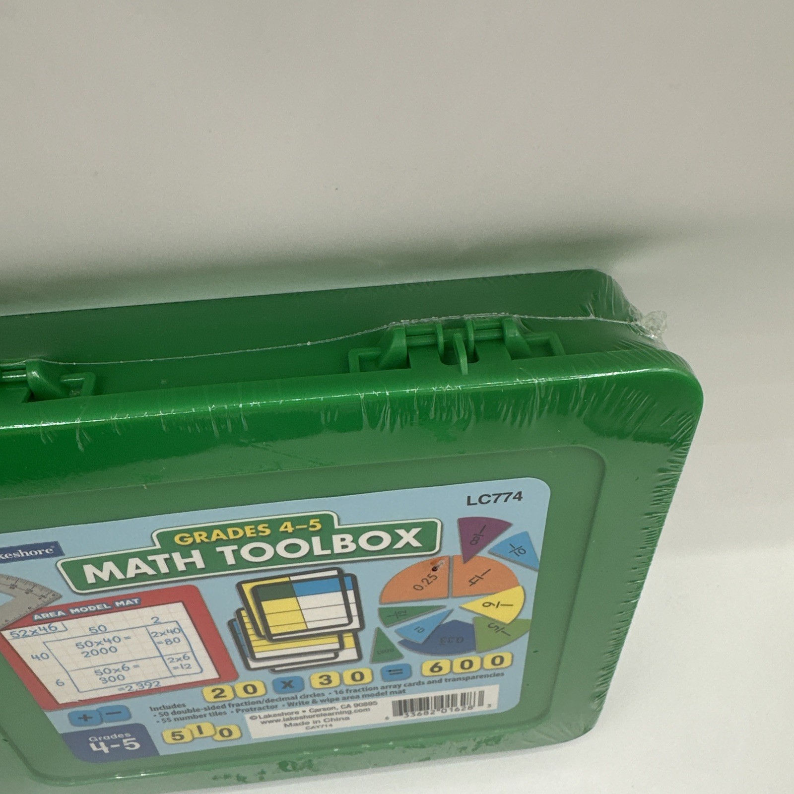 Lakeshore GRADES 4-5 MATH TOOLBOX LC774, NEW