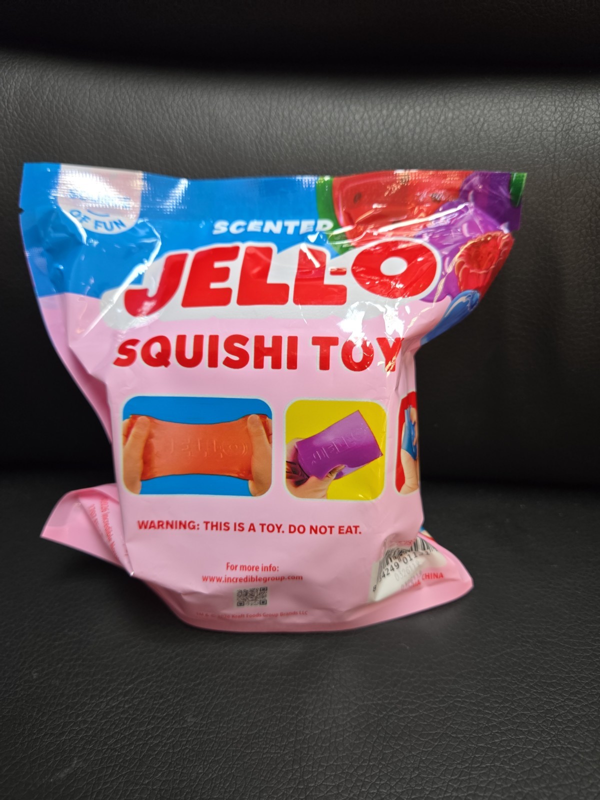 Jell-O Scented Squishi Toy – Purple Ages 4-7, Jell-O Character
