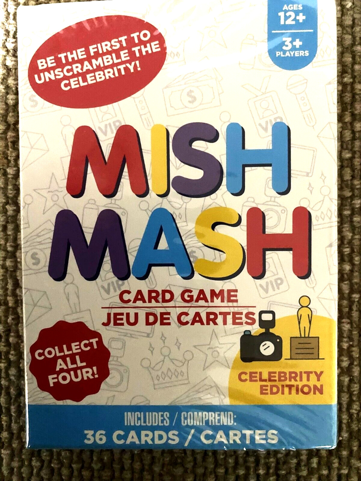 Learning Educational Card Games: Celebrities, Food & Phonetics CHOICE – 3 NEW!