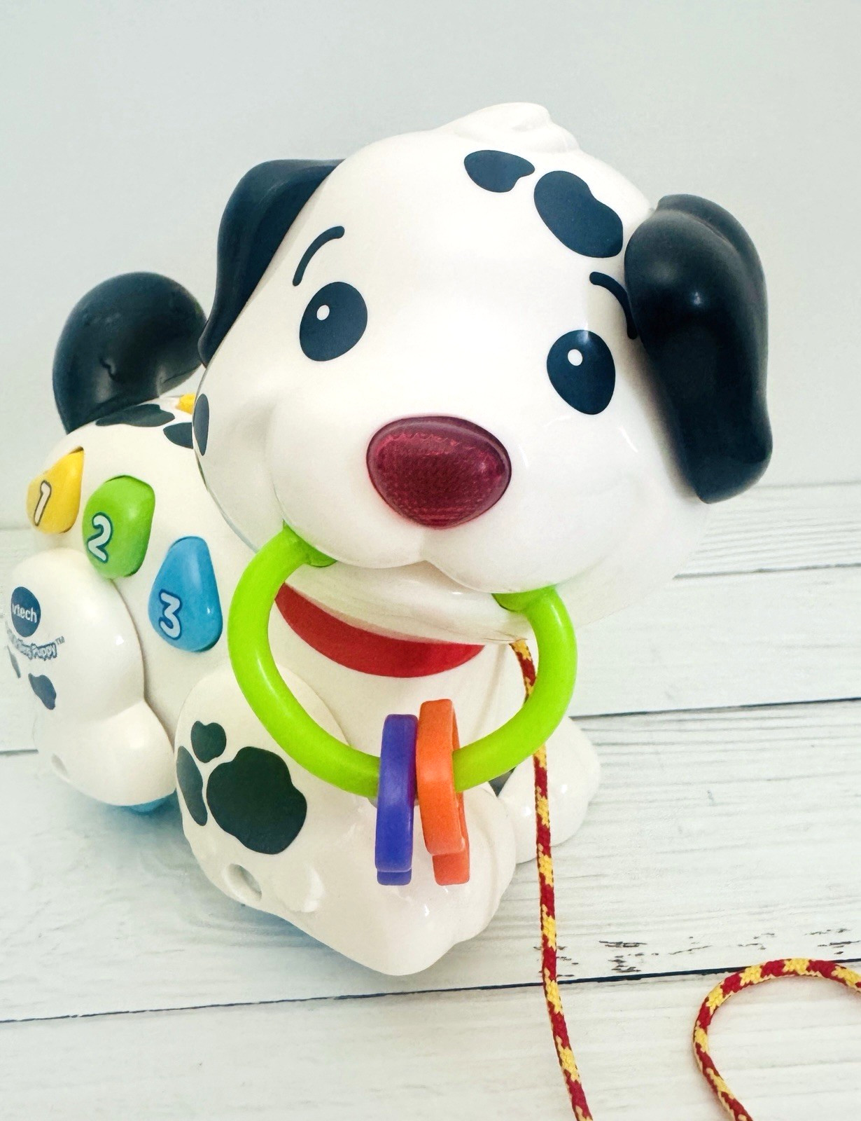 VTech INTERACTIVE PULL & SING PUPPY TOY FOR EARLY LEARNING AND FUN