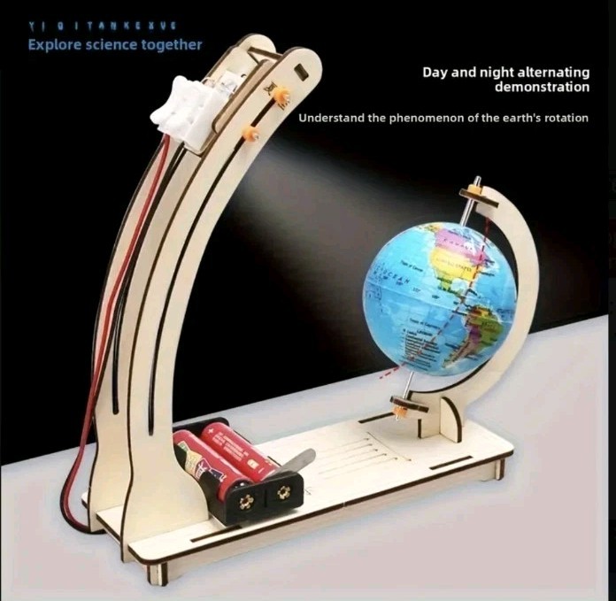 Learning Toy Building Kit Earth Day & Night Model Understanding Earth’s Rotation