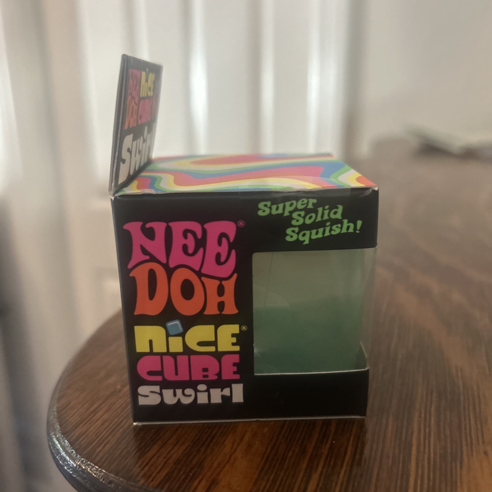 NEW NeeDoh Nice Cube SWIRL Squishy Sealed