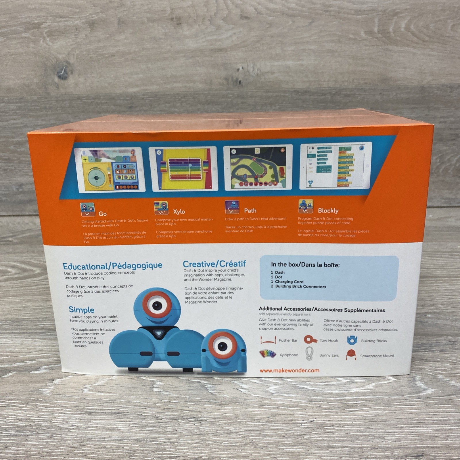 Wonder Workshop Dash & Dot WD01 Coding Robots STEM Sealed