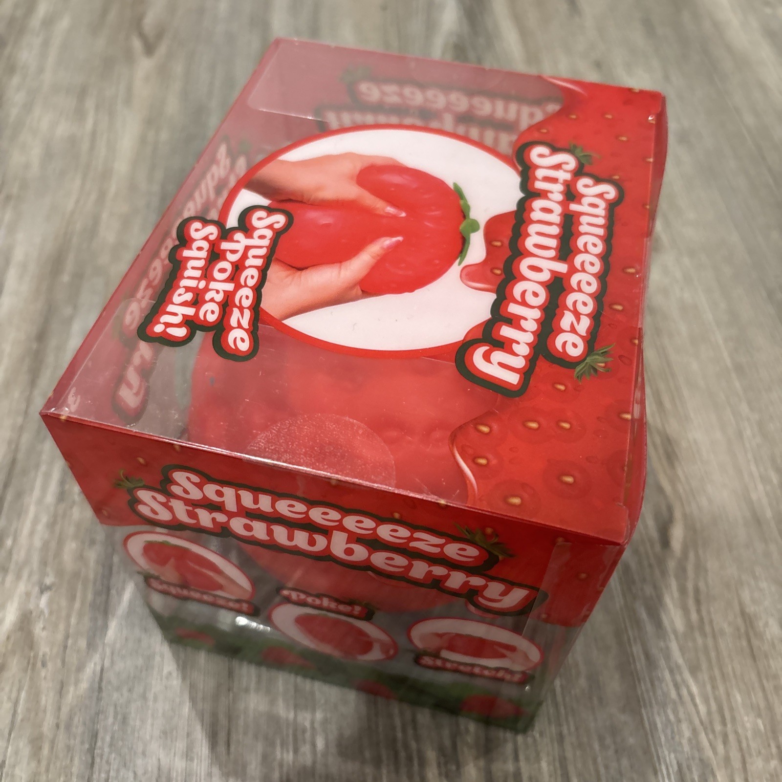 REAL VIRAL TOYMENDOUS Strawberry SunnyDays Squishy Large Stress Relief Toy NEW!