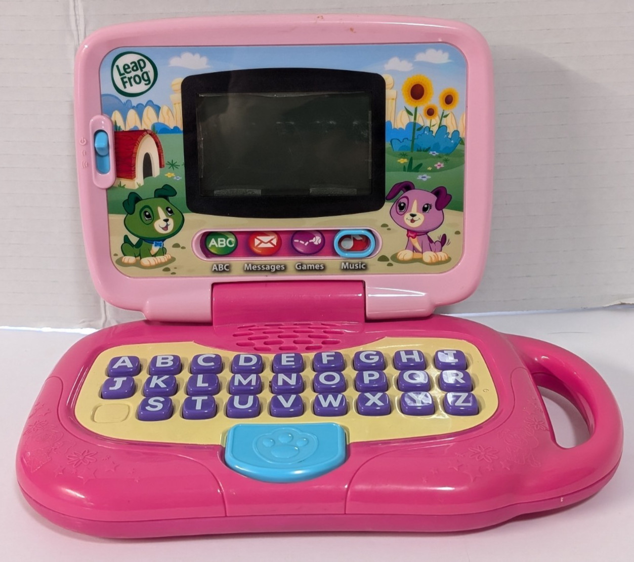 Leap Frog Pink My Own Leaptop Computer #19167 Tested – Works