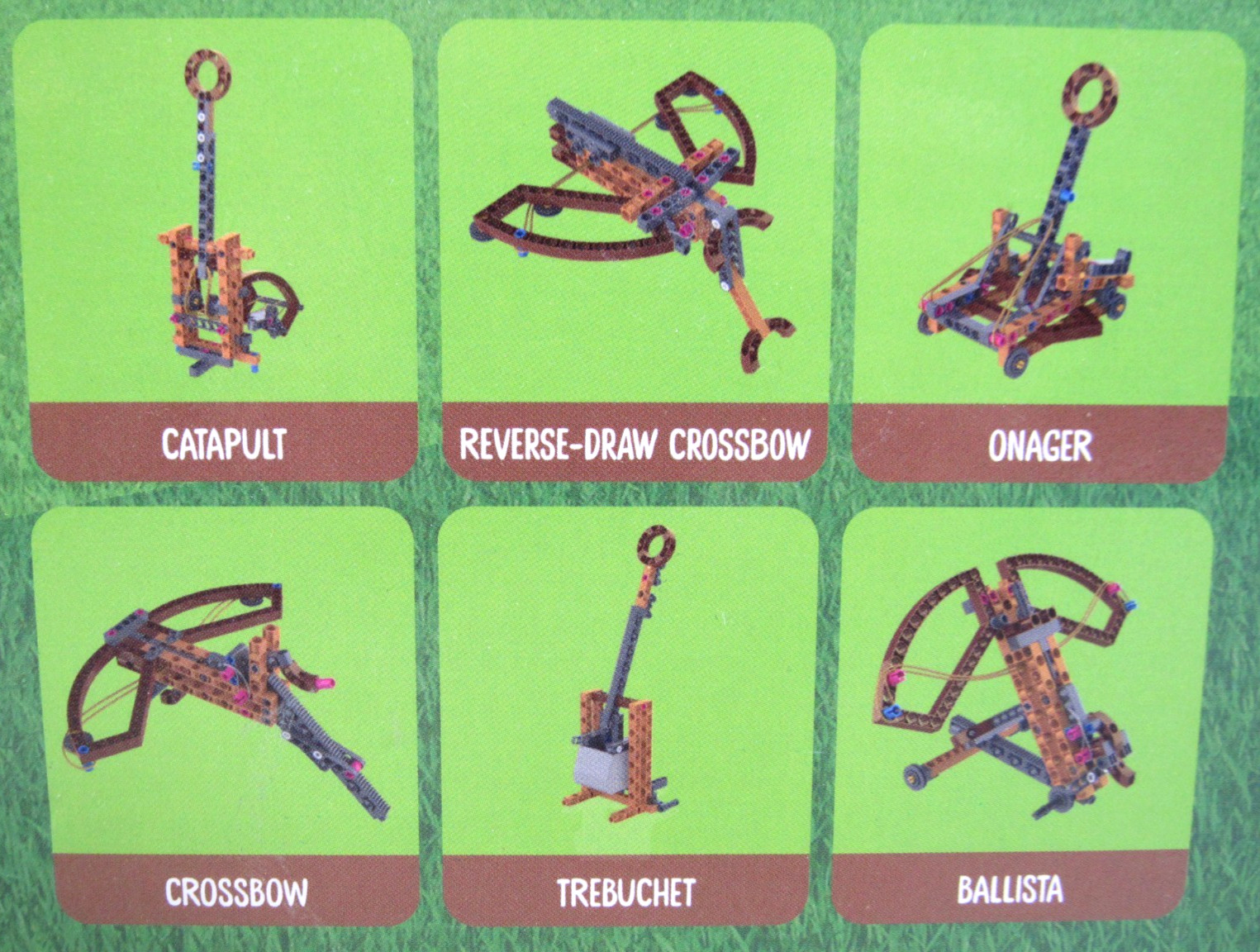 CATAPULT ENGINEERING 6-in-1 Kit Build Medieval Weapons STEM Thames Kosmos NEW!